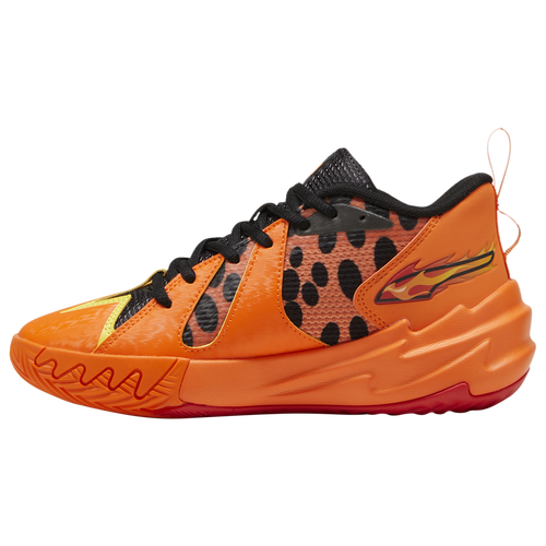 PUMA Boys Scoot Zero Cheetos Boys Grade School Shoes Puma Black Yellow Blaze Rickie Orange Size 4.5