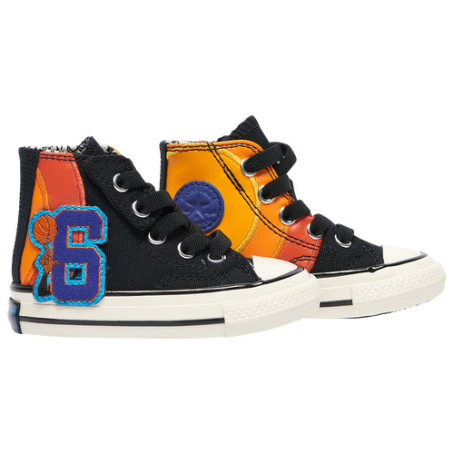 

Boys Converse Converse Space Jam Chuck 70 Hi - Boys' Toddler Basketball Shoe Black/Mantra Orange/Multi Size 06.0