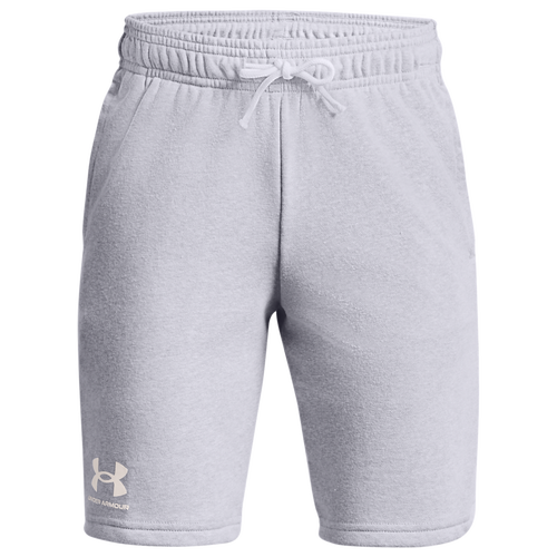 

Boys Under Armour Under Armour Rival Terry Shorts - Boys' Grade School Grey Size L