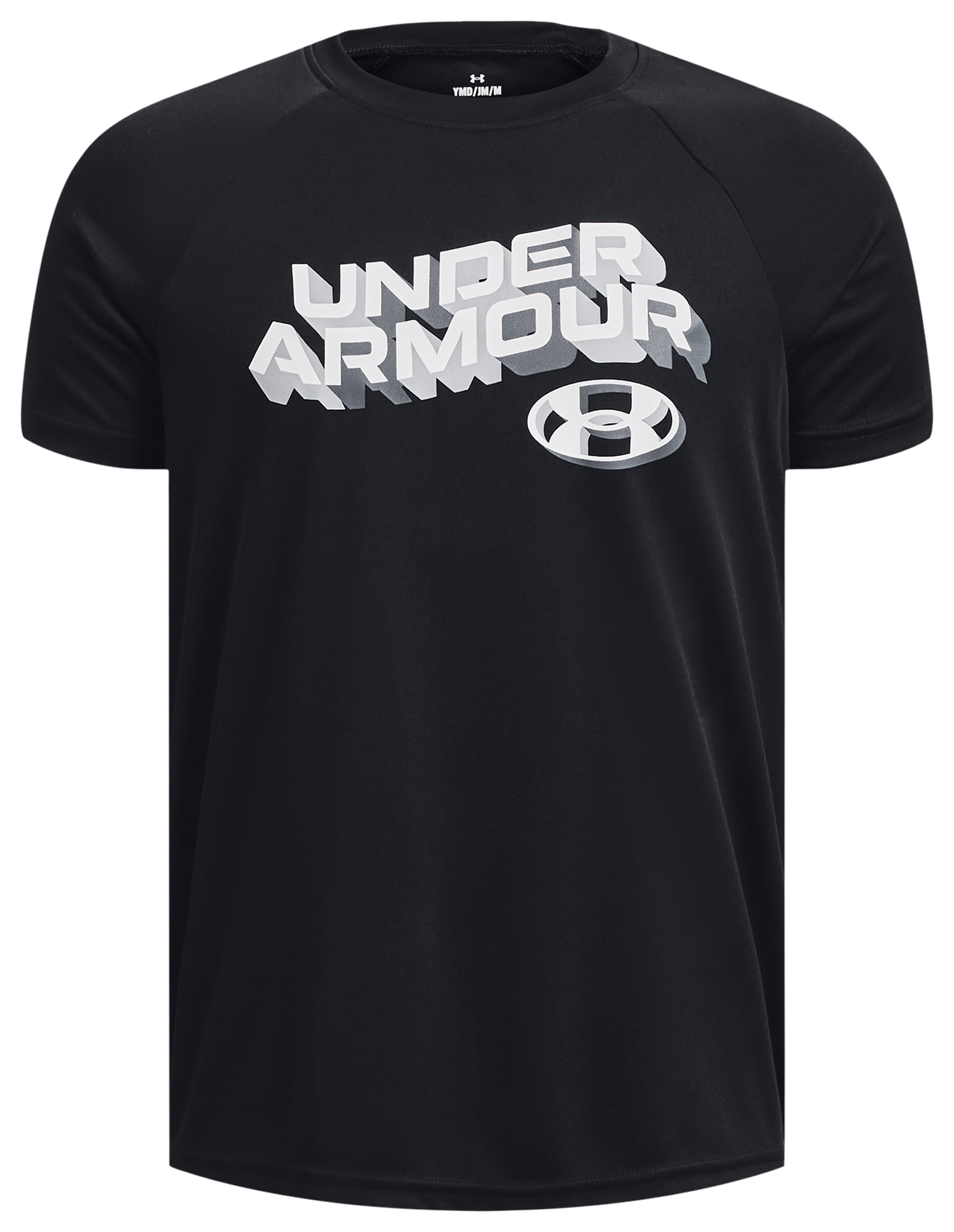 Under Armour Tech Twist Wordmark Girls Short Sleeve T-Shirt