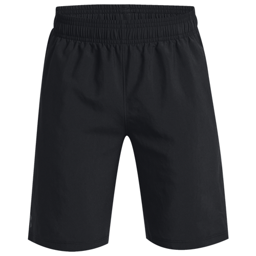 

Boys Under Armour Under Armour Woven Shorts - Boys' Grade School Black/Black Size L