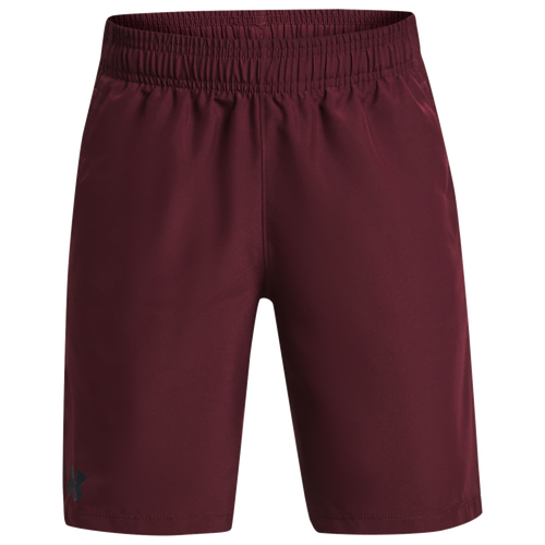 

Boys Under Armour Under Armour Woven Shorts - Boys' Grade School Dark Maroon/Black Size M