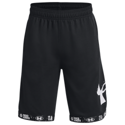 Boys' Grade School - Under Armour Perimeter Novelty Shorts - White/Black