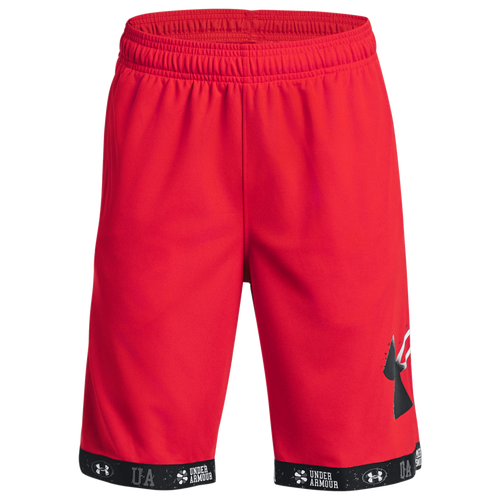 

Boys Under Armour Under Armour Perimeter Novelty Shorts - Boys' Grade School Red/Black Size M