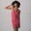 Cozi Perfect Rib Knit Tank Dress - Women's Pink Plaster