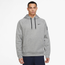 Nike Therma Fleece Pullover Hoodie - Men's Dk Gray Heather/Particle Gray/Black