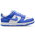 Nike Dunk Low  - Boys' Grade School White/Hyper Blue