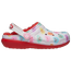 Crocs Classic Lined Sweetheart Clog - Women's White/Red