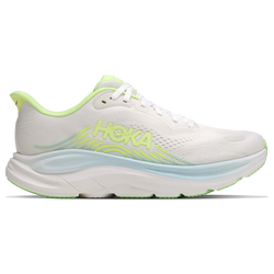 Women's - HOKA Clifton 11 Wide - Frost/Neon Yuzu