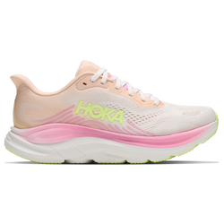 Women's - HOKA Clifton 11 Wide - Tangerine Glow/White