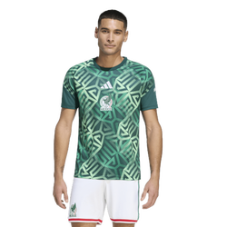 Men's - adidas Mexico 26 Home Pre Match Jersey  - Green