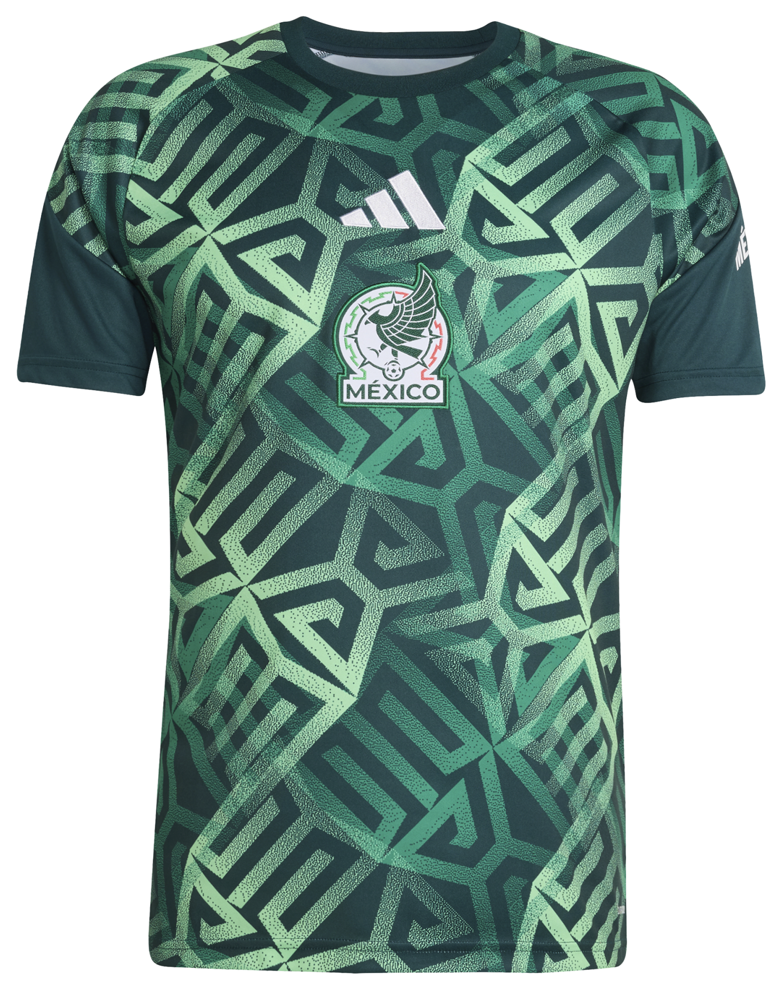 adidas Mexico 26 Home Pre Match Jersey  - Men's