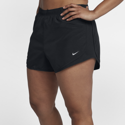 Women's - Nike Plus Size Tempo Shorts - Black/Black