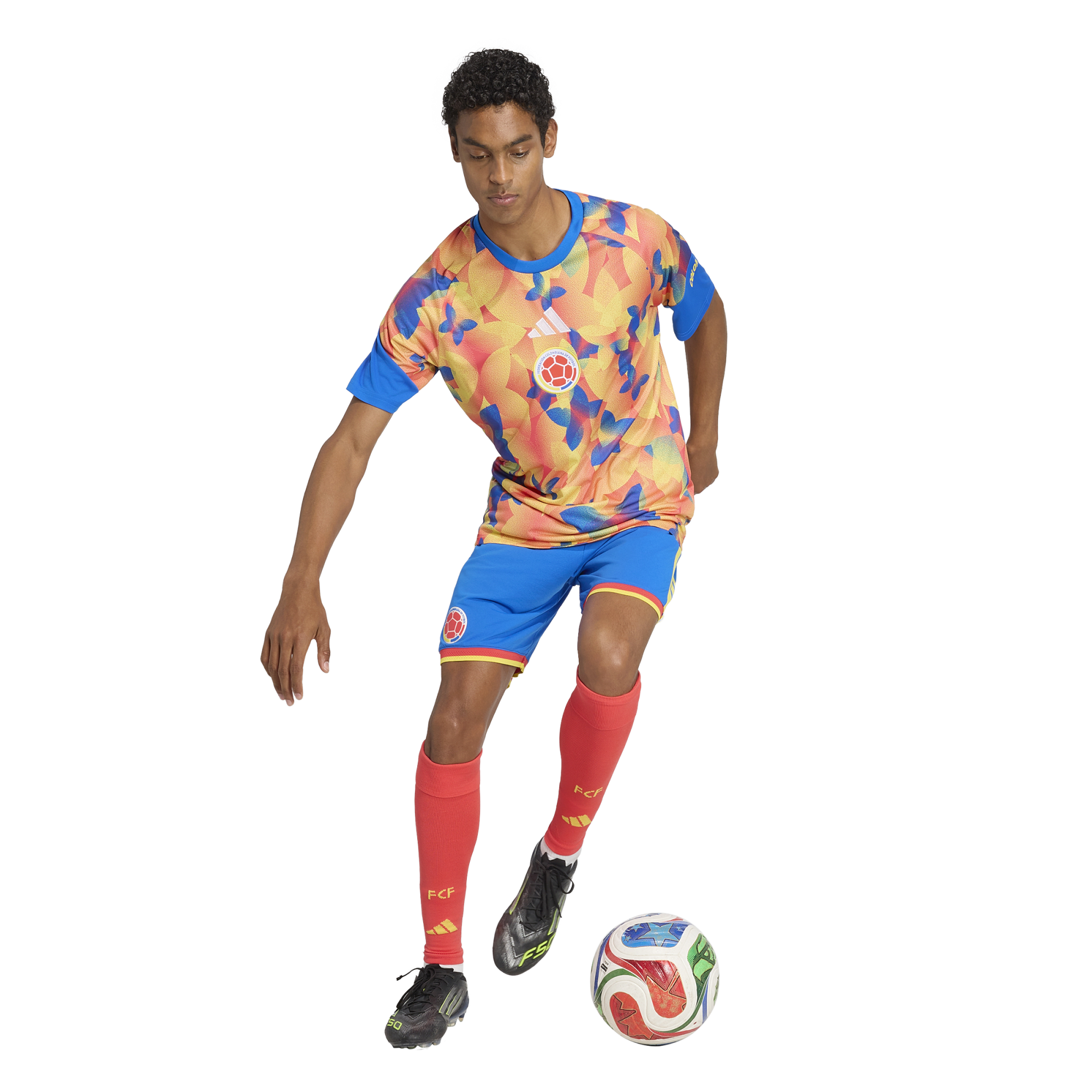 adidas Colombia 26 Home Pre Match Jersey  - Men's
