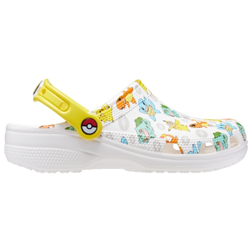 

Crocs Womens Crocs Classic Clogs - Womens Shoes White/Multi Size 09.0