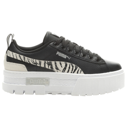 Girls' Grade School - PUMA Mayze - Black/Silver