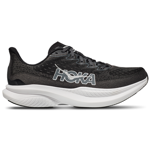 

HOKA Mens HOKA Mach 6 - Mens Running Shoes White/Black Size 10.5