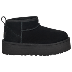 Girls' Grade School - UGG Ultra Mini Platform - Black/Black