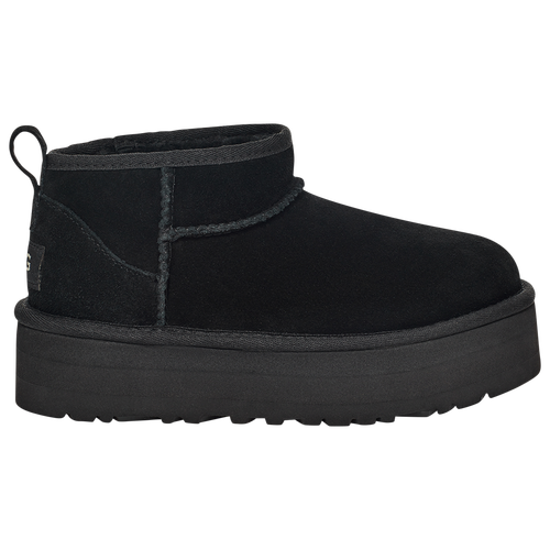 Shop Ugg Girls   Ultra Mini Platform In Black/black