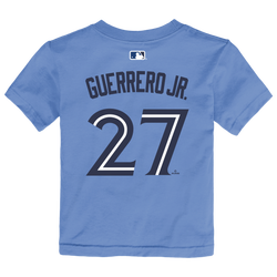 Boys' Toddler - Nike MLB Name & Number T-Shirt  - Valor Blue/White