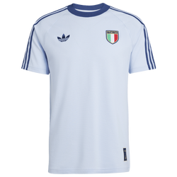 Men's - adidas Italy 3S OG T-Shirt  - Blue