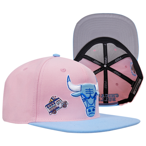 

Pro Standard Mens Chicago Bulls Pro Standard Bulls Ice Cream Snapback Cap - Mens Pink/Carolina Size One Size