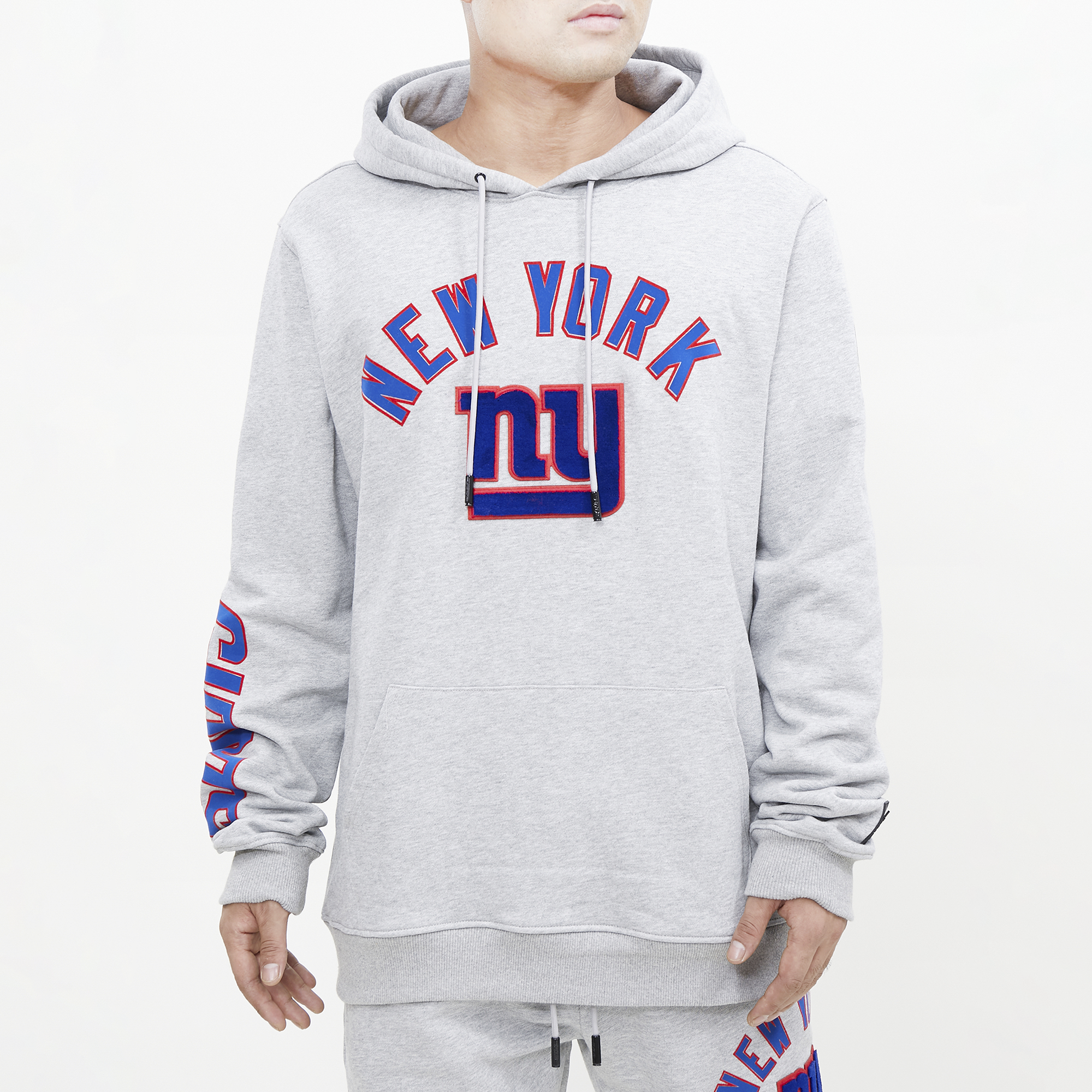 New York Giants Pro Standard Americana Pullover Hoodie - White