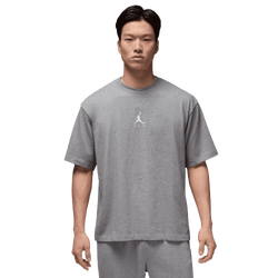 Men's - Jordan Brooklyn Oversized T-Shirt  - Grey/White