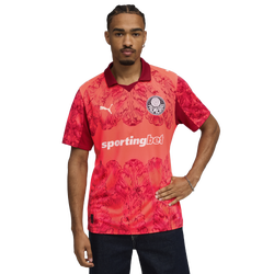 Men's - PUMA Kidsuper Sep Jersey Replica - Glowing Red/Dark Crimson