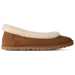 Women's - UGG Zora Ballet Flats  - Chestnut