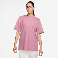 Women's - Nike Essential LBR T-Shirt   - Pink/White