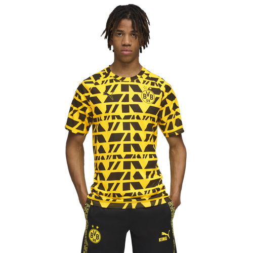 Puma Bvb Warm Up Jersey Men In Yellow