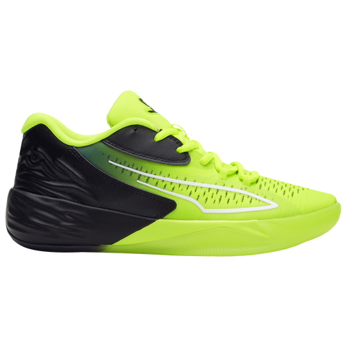 

PUMA Womens PUMA Stewie 1 - Womens Basketball Shoes Lime Squeeze/Puma Black Size 8.5