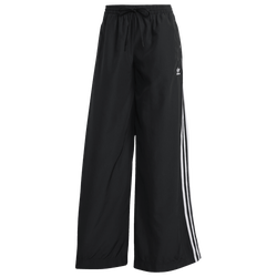 Pour femmes - adidas Pantalon d’athlétisme tissé surdimensionné - Blanc/Noir