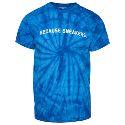 Boys' Grade School - Foot Locker Tie Dye Because Sneakers T-Shirt - Multi/White
