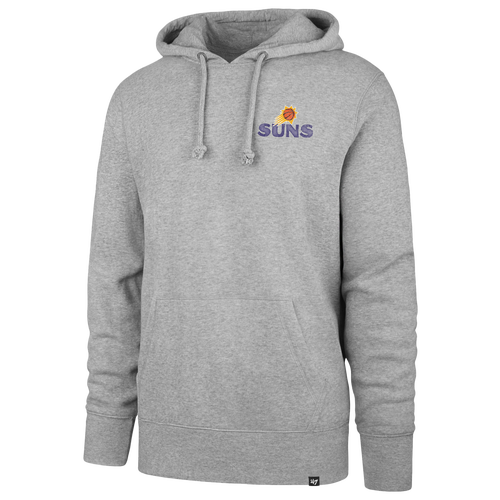 47 Brand Mens Phoenix Suns Suns Arcitext Headline Hoodie - - Slate Gray