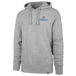 Men's - 47 Brand Thunder Arcitext Headline Hoodie - Slate Gray