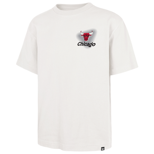 47 Brand Mens Chicago Bulls Bulls All Fire Foundation T-Shirt - - Sandstone