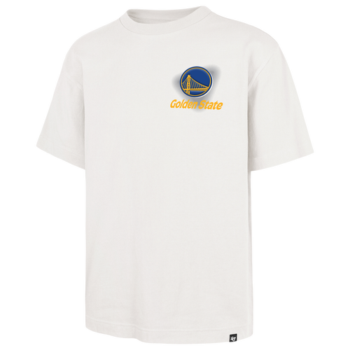 47 Brand Mens Warriors All Fire Foundation T-Shirt - - Sandstone