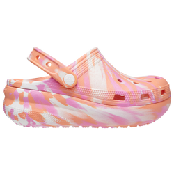 Girls' Grade School - Crocs Cutie Clogs - White/Orange