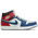 Jordan AJ 1 Mid  - Men's True Blue/Summit White/Red