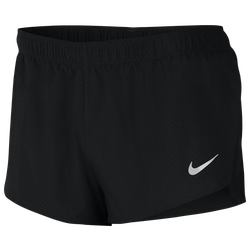 Men's - Nike 2" Fast Shorts - Black/Reflective Silver