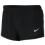 Nike 2" Fast Shorts - Men's Black/Reflective Silver