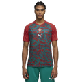 PUMA FPF Warm Up Jersey - Puma Club Red/Green Lagoon