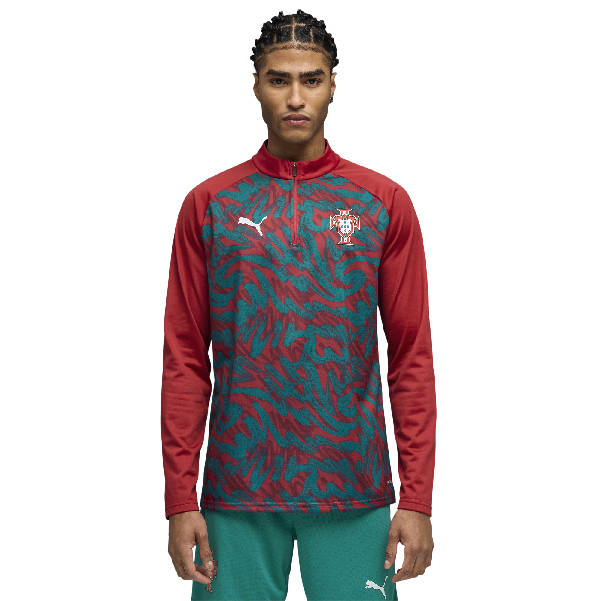 PUMA FPF Warm Up 1/4 Zip Top - Men's