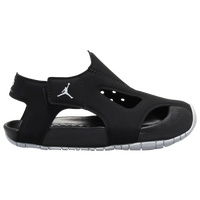 Black discount jordan sandals