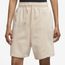 Nike Collection Fleece Shorts Plus - Women's Brown