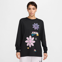 Women's - Nike AMD Long Sleeve T-Shirt - Black/Multi