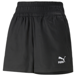 Women's - PUMA T7 Shorts  - Black/Black