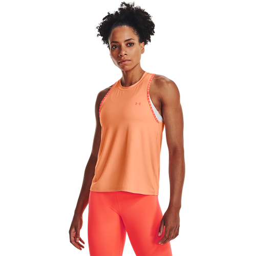 

Under Armour Womens Under Armour Knockout Novelty Tank - Womens Orange Tropic Size M